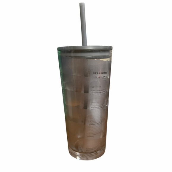 Glass Starbucks Tumbler with Straw Lid - Picture 2 of 6